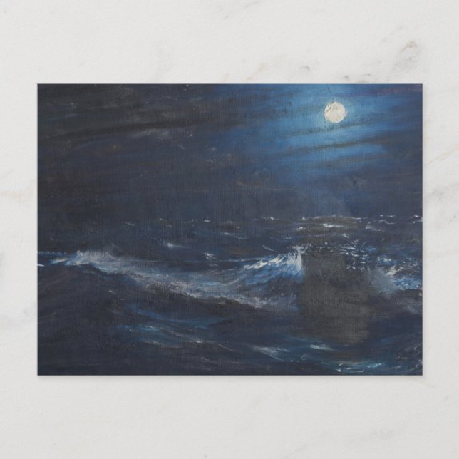 Postal La luna del cuento (Anverso)