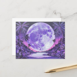 Postal "la luna imposible"-