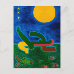 Postal La luna viaja en Scorpio 2014
