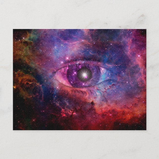 Postal La luz (Anverso)