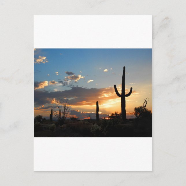 Postal La luz se descolora en un resplandor (Anverso)