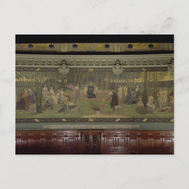 Postal La madera sagrada (Anverso)