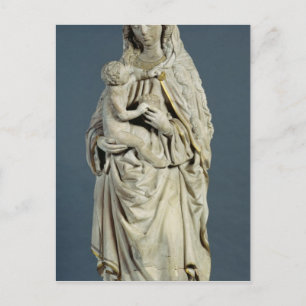 Postal La Madre de Dios con el Cristo infantil, 1470