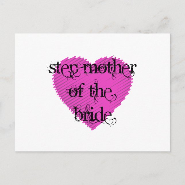 Postal La madre de la novia (Anverso)