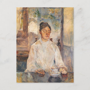 Postal La madre del artista