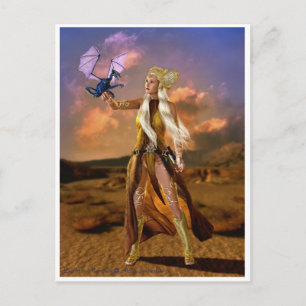 Postal La madre del dragón