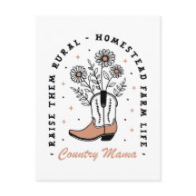 La madre del país los cría en la granja rural