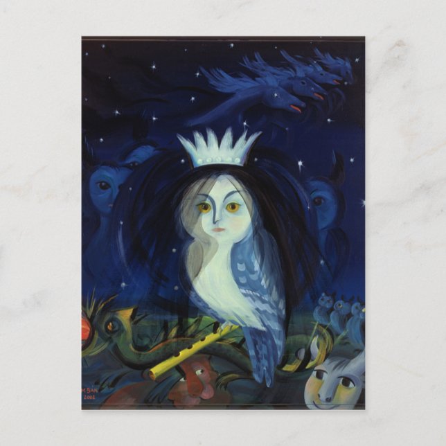 Postal La magia de la flauta 2002 (Anverso)