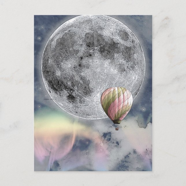 Postal La magia de los sueños (Anverso)