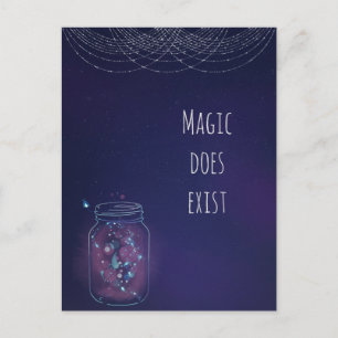 Postal La magia existe FireFly Jar