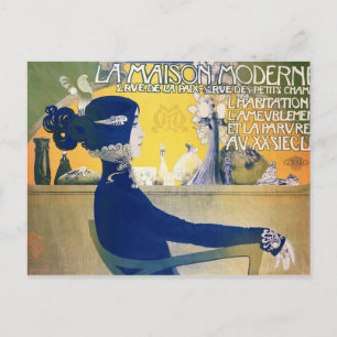 Postal La Maison Moderne, c.1902