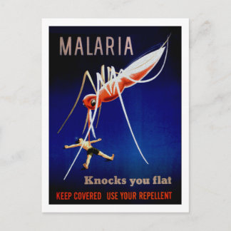 Postal La malaria mata