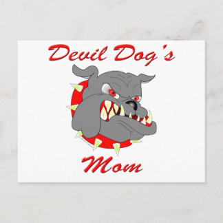 Postal La mamá del perro malvado del USMC