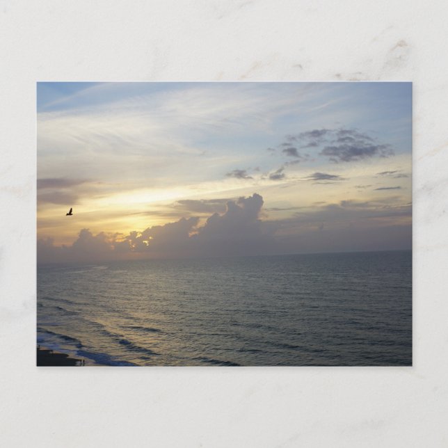 Postal La mañana se ha roto (Anverso)