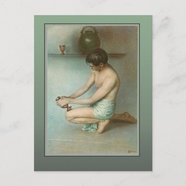 POSTAL ¿LA MANO DE ENTONCES DE LA MANO SE AGIJÓ? (Anverso)