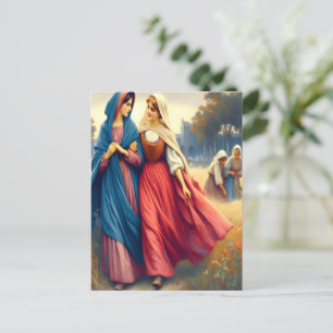 Postal La mano de Ruth hacia nuevos comienzos