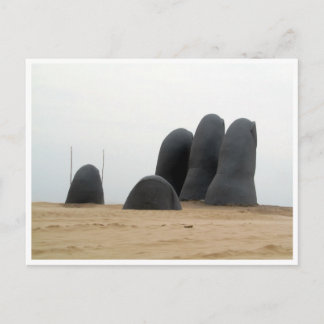 Postal la mano punta