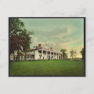 Postal La mansión, la fotocámara de Mount Vernon