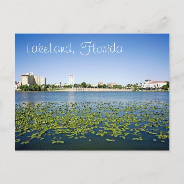 Postal La maravilla de Lakeland, Florida (Anverso)