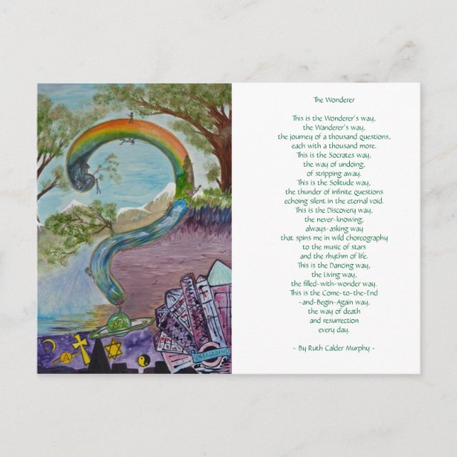 Postal La Maravilla - Por Ruth Calder Murphy - Postcard (Anverso)