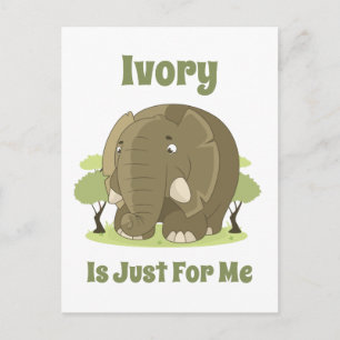 Postal La marfil es sólo para mí