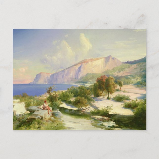 Postal La Marina Grande, Capri, c.1829 (Anverso)