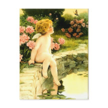 La mariposa (c. 1920) Bessie Pease Gutmann