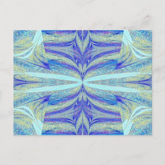 Postal La mariposa espuma de verano 1 (Anverso)