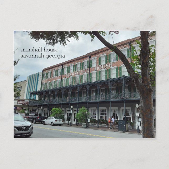 Postal la marshall savannah georgia (Anverso)