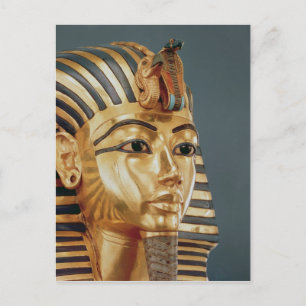 Postal La máscara funeraria de Tutankhamun