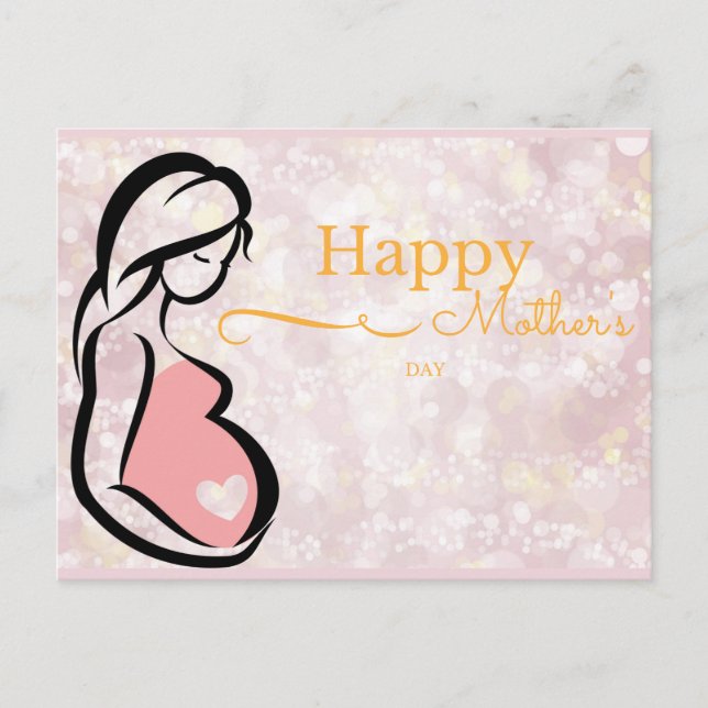 Postal La maternidad no debería ser una condición preexis (Anverso)