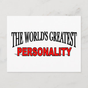 Postal La mayor personalidad del mundo