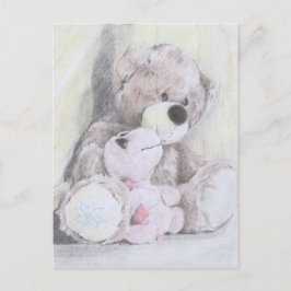 Postal La mejor amiga de Teddy