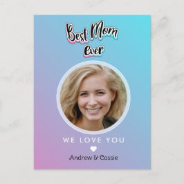 Postal La mejor madre de todos los tiempos