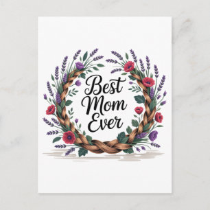 Postal La Mejor Mamá del Mundo