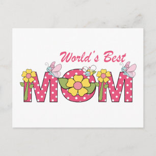 Postal ¡La mejor mamá del mundo CUTE!