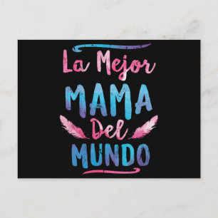 Postal La Mejor Mamá Del Mundo Día De Las Madres