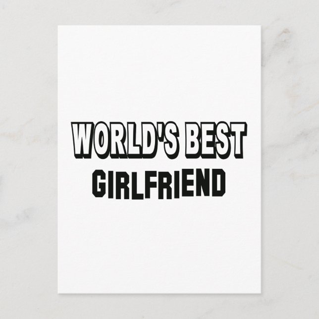 Postal La mejor novia del mundo (Anverso)