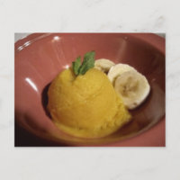 La mejor nunca receta del helado del plátano