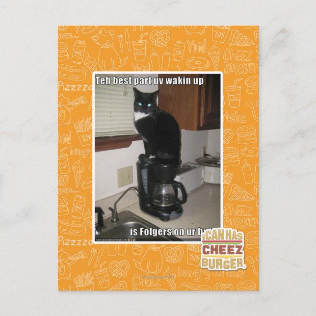 Postal la mejor parte uv wakin up (Anverso)
