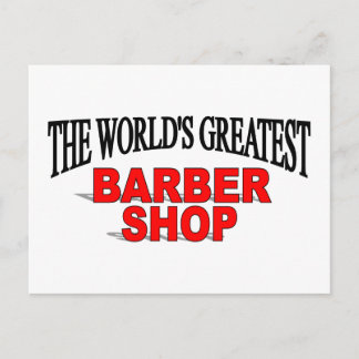 Postal La mejor peluquería del mundo