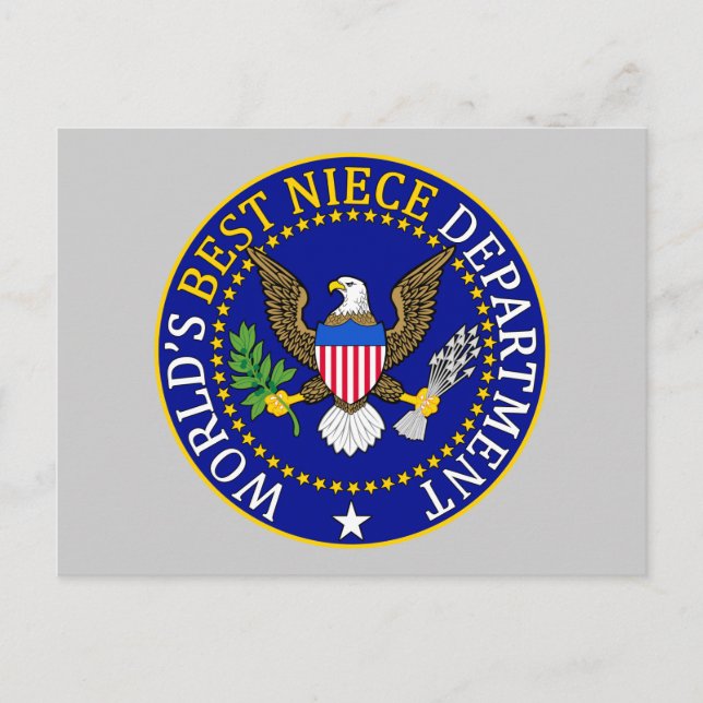 Postal La mejor sobrina del mundo oficial (Anverso)