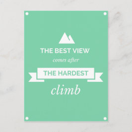 Postal La mejor vista