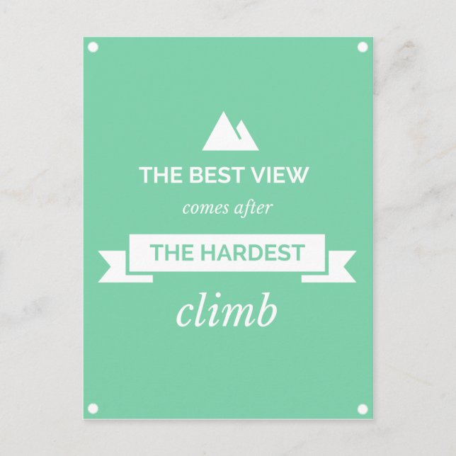 Postal La mejor vista (Anverso)