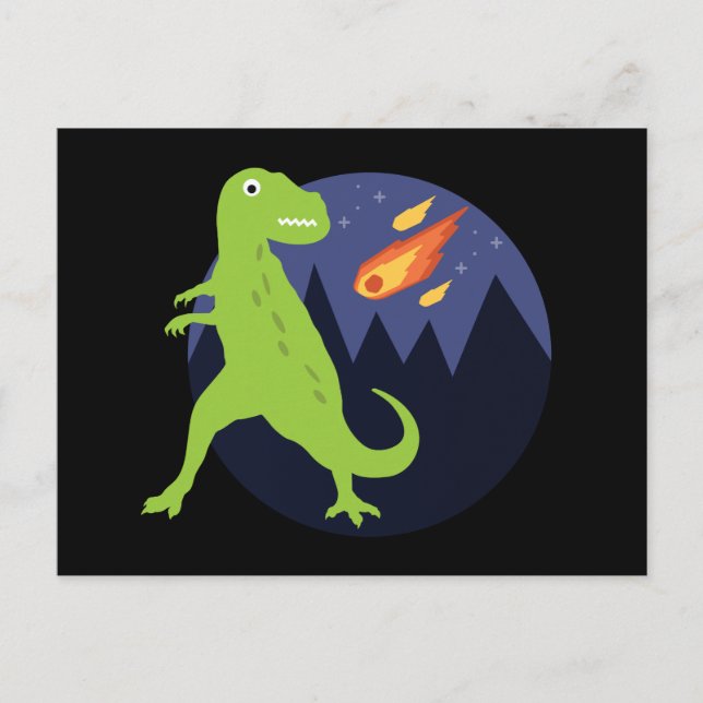 Postal La Meteorita Que Atrapó (Anverso)