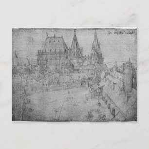 Postal La Minster en Aquisgrán, 1520