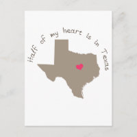 La mitad de mi corazón está en Texas