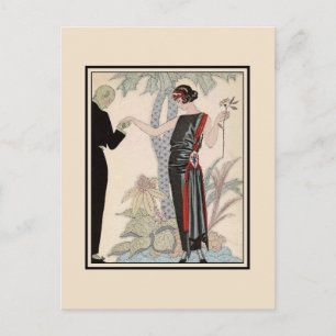 Postal La moda femenina de los años 20: Esperanza, vestid