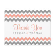 La moderna colección de Bodas Chevron - rosa y gri