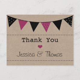 Postal La moderna colección de Bodas de Bunting